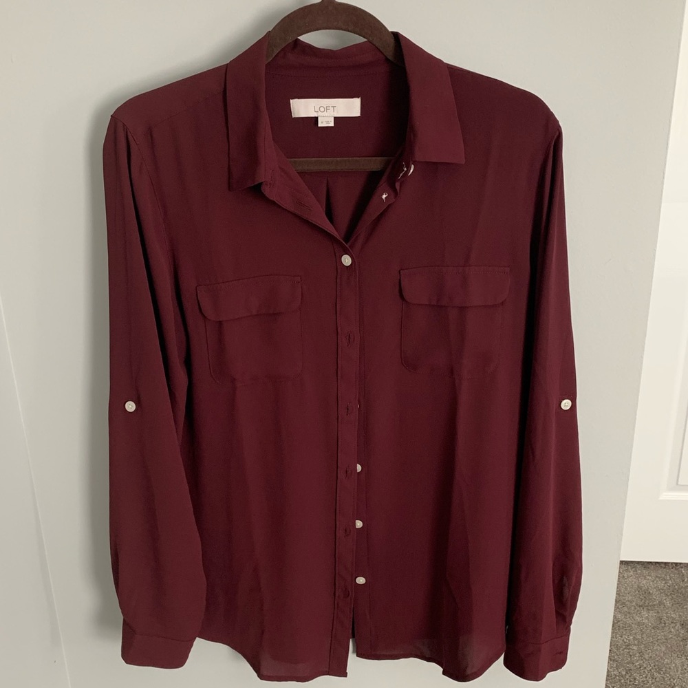 LOFT button up